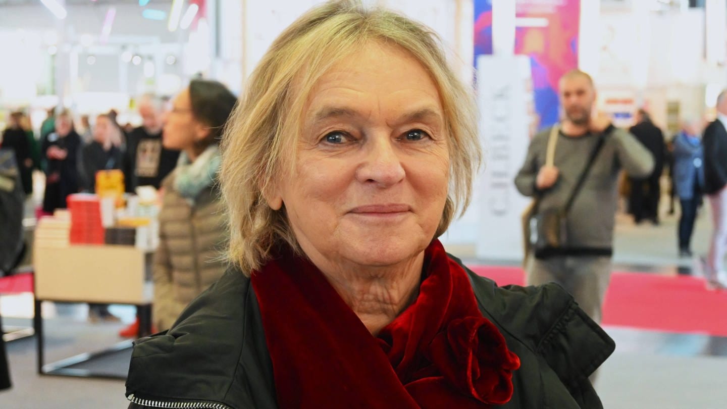 Elke Heidenreich auf der Frankfurter Buchmesse 2023 (Foto: IMAGO, Manfred Segerer)