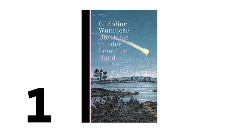Cover des Buches Christine Wunnicke: Die Dame mit der bemalten Hand  (Foto: Pressestelle, Berenberg Verlag)