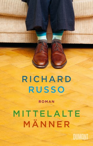 Cover des Buches Richard Russo: Mittelalte Männer (Foto: Pressestelle, DuMont Verlag)