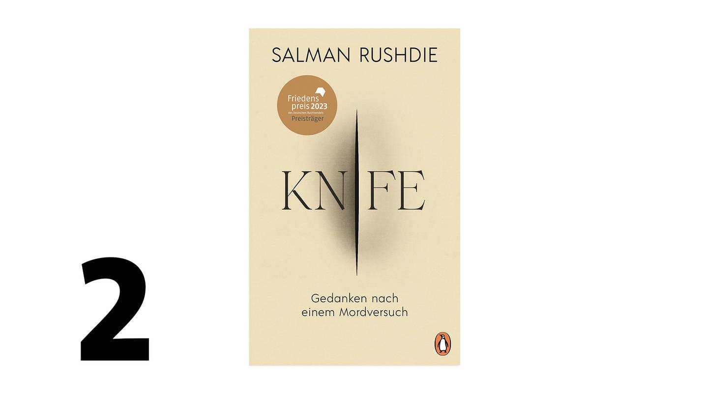 Cover des Buches Salman Rushdie: Knife. Gedanken nach einem Mordversuch (Foto: Pressestelle, Verlag. Penguin)