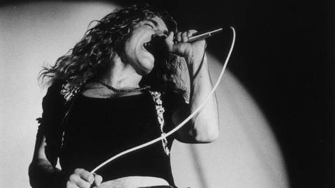 Led Zeppelin und ihr „namenloses“ Album IV: Frontmann Robert Plant (Foto: picture-alliance / Reportdienste, picture alliance / Avalon/Retna)