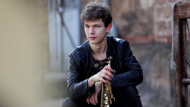 Der Jazzsaxophonist und -komponist Jakob Manz