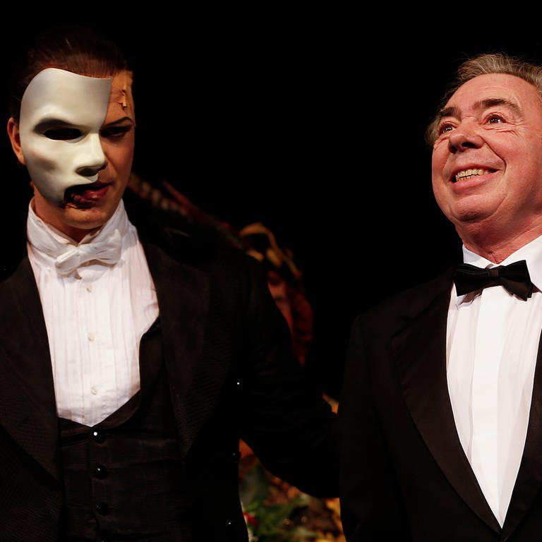 Das Phantom der Oper mit seinem Erfinder Andrew Lloyd Webber (Hamburg 2013)