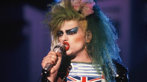 Die Punk Nina Hagen im Jahr 1987 (Foto: picture-alliance / Reportdienste, Horst Galuschka)