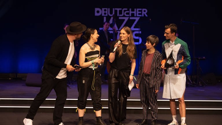 Queer Cheer beim Deutschen Jazzpreis 2023 (Foto: Pressestelle, Camille Blake)