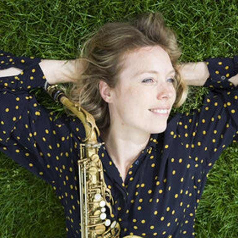 Die niederländische Jazzmusikerin Tineke Postma