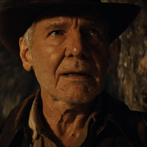 Harrison Ford in einem Still aus "Indiana Jones und das Rad des Schicksals" (2023)