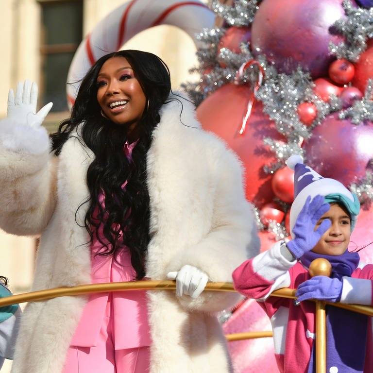 Brandy bei der Macy's Thanksgiving Day Parade in New York (2023)