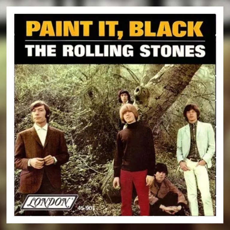 The Rolling Stones: Paint it, black. (Foto: Pressestelle, Label: ‎Decca (Universal Music))