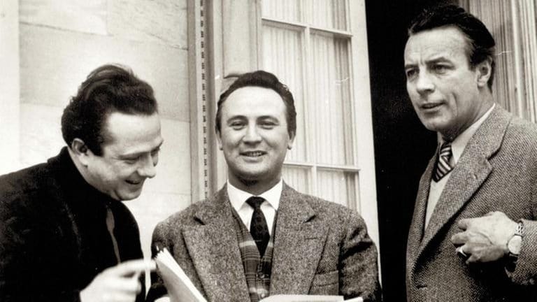 Franz Peter Wirth, Erwin Lehn und Johannes Heesters (Foto: SWR, SWR - Leonard Wett)