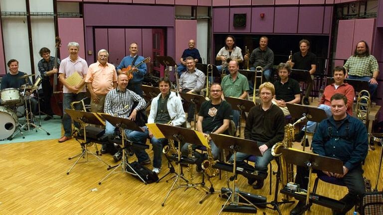 SWR Big Band mit Sammy Nestico (Foto: SWR, SWR - Alexander Kluge)