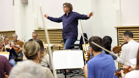 Marcus Bosch, künstlerischer Leiter der Norddeutschen Philharmonie (Foto: picture-alliance / Reportdienste, Bernd Wüstneck)