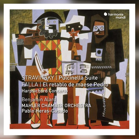 CD-Cover: Manuel de Falla: El retablo de maese Pedro; Cembalokonzert