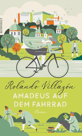 Buch-Cover: „Amadeus auf dem Fahrrad“ (Foto: Pressestelle, Rowohlt)