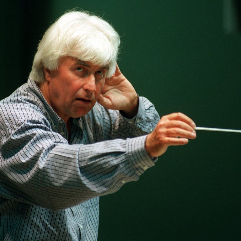 Der Dirigent Dmitrij Kitajenko (Foto: dpa Bildfunk, Horst Pfeiffer)