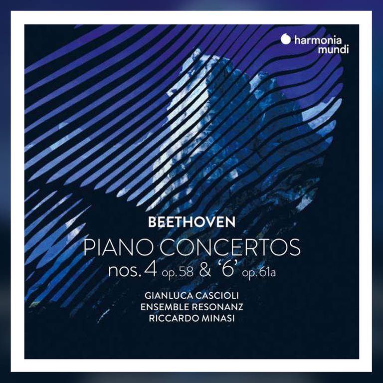 Beethoven: Klavierkonzerte Nr. 4 und „Nr. 6“ mit Gianluca Cascioli (Foto: Pressestelle, Harmonia Mundi)