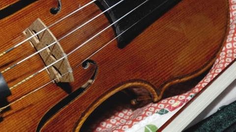 Eine Geige liegt mit Bogen in einem Kasten (Foto: SWR, SWR - Jacque Lévesque)