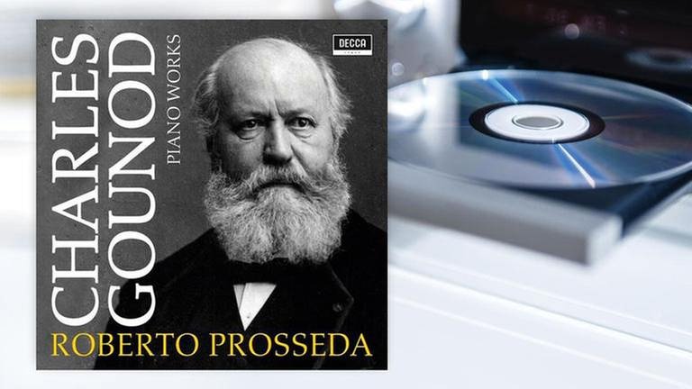 CD-Cover: Charles Gounod: Klavierwerke - Roberto Prosseda (Foto: SWR, Decca -)