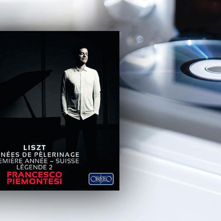 CD-Cover: Franz Liszt - Annees de Pelerinage (1.Jahr:Schweiz) Francesco Piemontesi (Foto: SWR, Orfeo -)