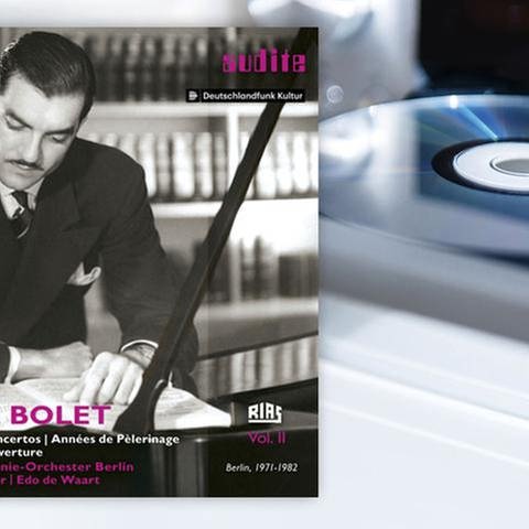 CD-Cover Jorge Bolet (Foto: SWR, audite -)