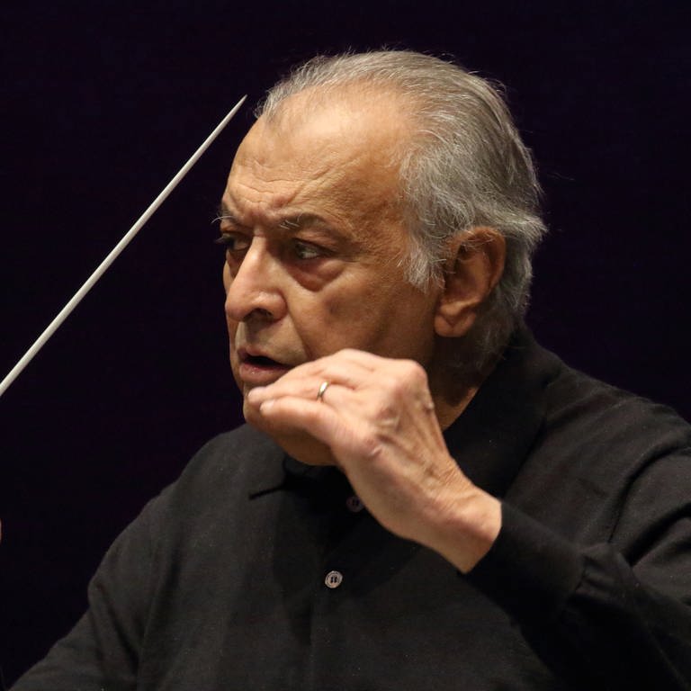 Zubin Mehta, Dirigent mit Taktstock