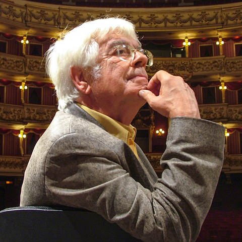 Helmuth Rilling in Verona, Teatro Filarmonico (Foto: Pressestelle,  © Holger Schneider)