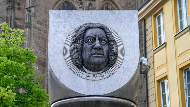 Bach-Denkmal in Ansbach (Foto: IMAGO, Imago Schöning)