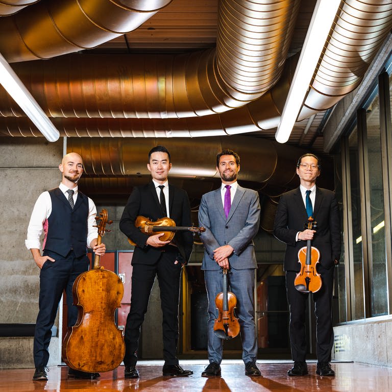 Dover Quartet (Camden Shaw, Hezekiah Leung, Bryan Lee, Joel Link) (Foto: Pressestelle, Jesse Holland)