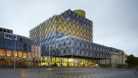 Außenansicht Bibliothek Birmingham (Foto: IMAGO, IMAGO / agefotostock)