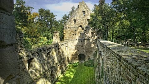 Ruine der Abtei Disibodenberg bei Bad Kreuznach (Foto: IMAGO, imagebroker)
