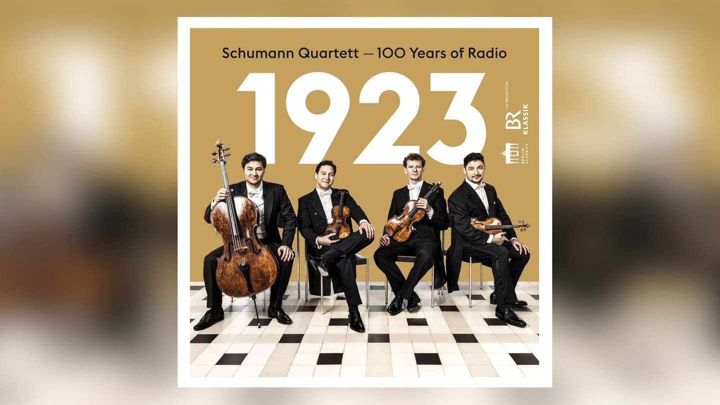 CD-Cover: Schumann Quartett 1923 (Foto: Pressestelle, Berlin Classics)