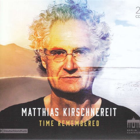 CD Cover Porträt Matthias Kirschnereit und Landschaftsbilder überblendet