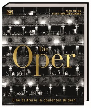 Buchcover: Die Ränge einer Oper in barocker Architektur (schwarz-weiß)