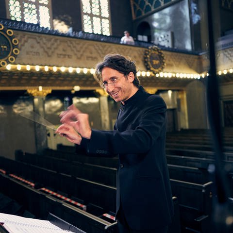 Daniel Grossmann, Dirigent und Gründer des Jewish Chamber Orchestras Munich (Foto: Robert Brembeck)