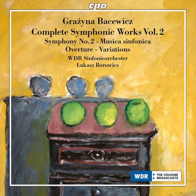 Album-Cover: Symphonische Werke von Grazyna Bacewicz (Foto: CPO)