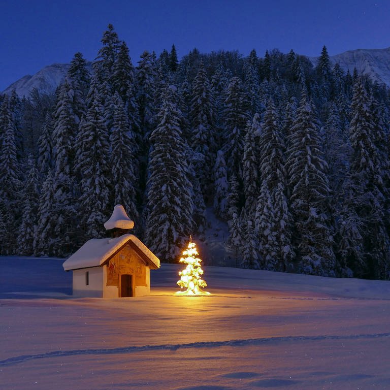 Symbolbild Winteranfang: Eine winterlich verschneite Landschaft (Foto: IMAGO, blickwinke)