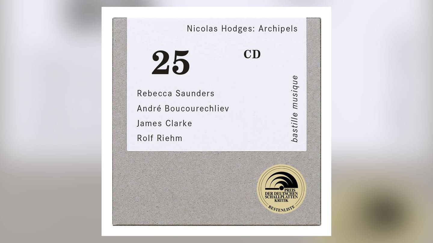 Nicolas Hodges: Archipels (Foto: Pressestelle, bastille musique)