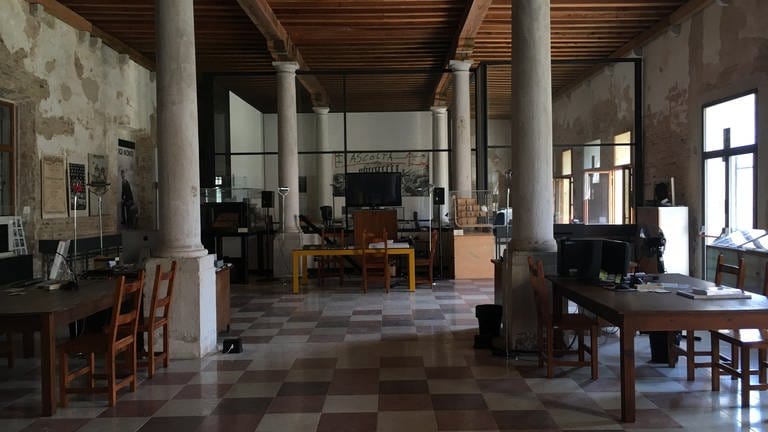 Bibliothek von Luigi Nono (Foto: SWR, SWR / Noemie Schneider)