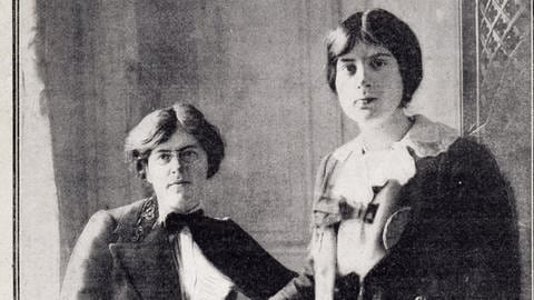 Lili Boulanger (rechts) und ihre Schwester Nadia