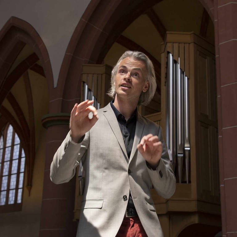Simon Reichert (Organist, Cembalist und Dirigent) (Foto: Pressestelle, Aline Wyrwich)