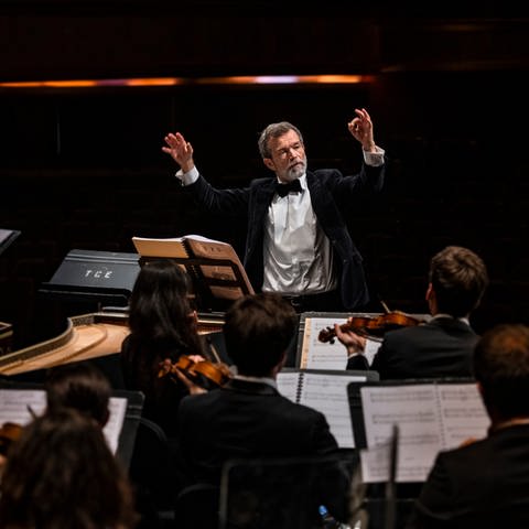Der französische Cembalist und Dirigent Christophe Rousset