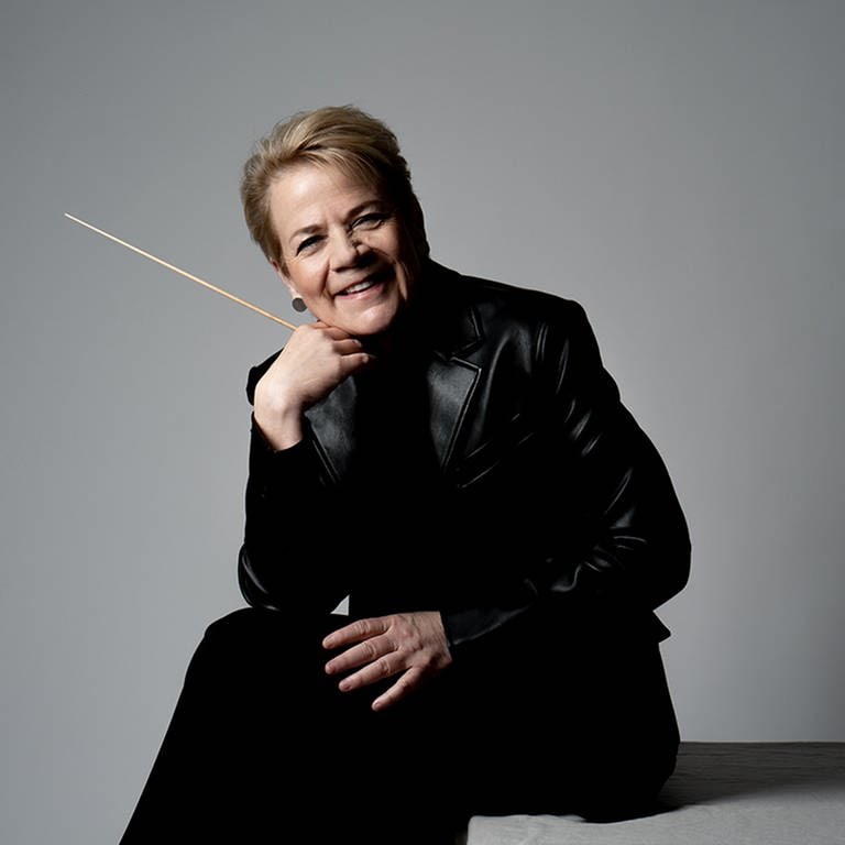 Die Dirigentin Marin Alsop (Foto: Pressestelle, Nancy Horowitz)