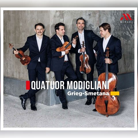 Quatuor Modigliani: Streichquartette von Grieg und Smetana (Foto: Mirare)