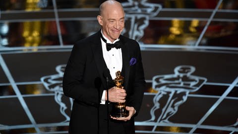 J.K. Simmons bei den Oscars 2015. (Foto: picture-alliance / Reportdienste, picture alliance / John Shearer/Invision/AP | John Shearer)
