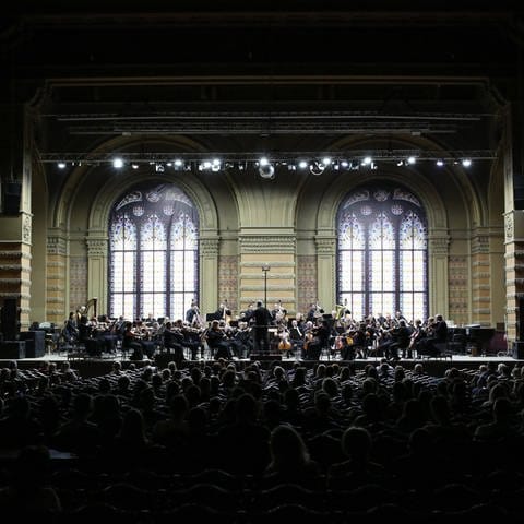 Das Symphonieorchester Odessa bei einem Konzert 2022 (Foto: IMAGO, Das Symphonieorchester Odessa bei einem Konzert 2022)
