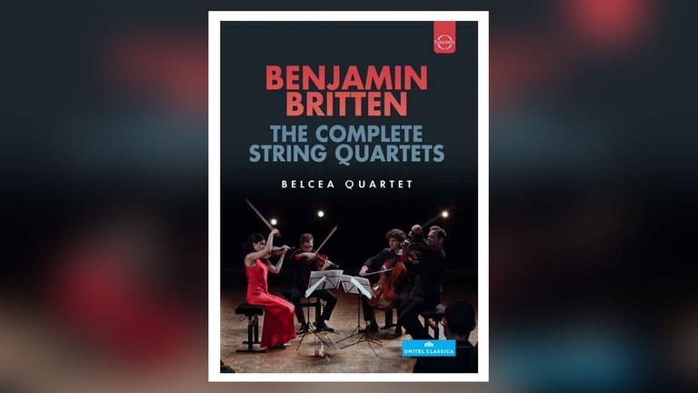 DVD-Cover: Belcea Quartet - Benjamin Britten: Streichquartette Nr.1-3 (Foto: Pressestelle, EuroArts)