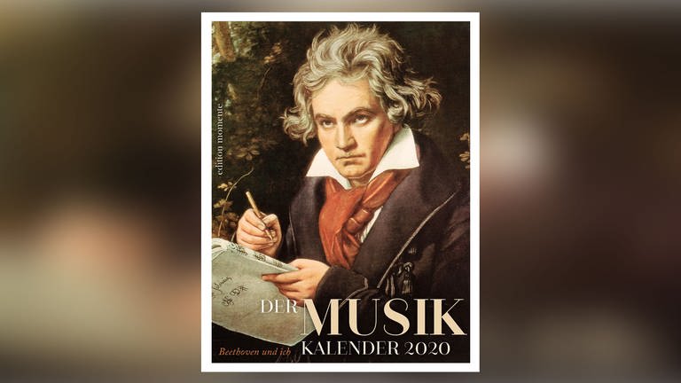 Das Cover des Musikkalenders der edition momente "Beethoven und ich"