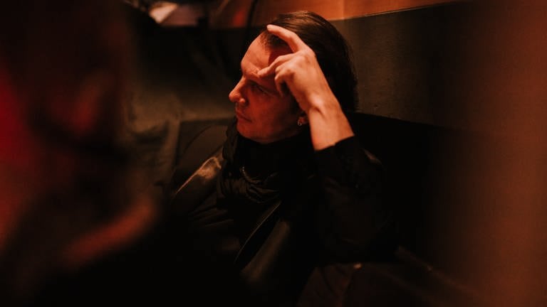 Szenen aus der Currentzis Midnight Lounge mit Helmut Lachenmann (Foto: SWR, Ronny Zimmermann / rz-photography.de)