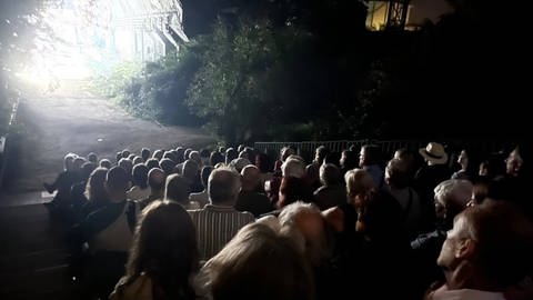 Uraufführung der Installation „862, Orakelmaschine” von Heiner Goebbels auf dem Gelände des Weltkulturerbes der Völklinger Hütte