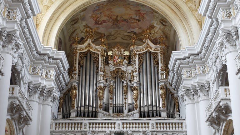 Bruckner-Orgel, Stiftsbasilika, Augustiner-Chorherrenstift St. Florian, Österreich